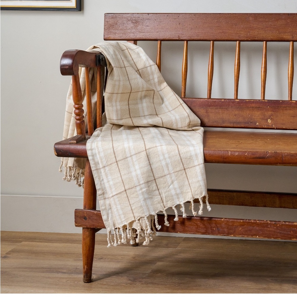 New Magnolia Harmony throw blanket in Turtledove